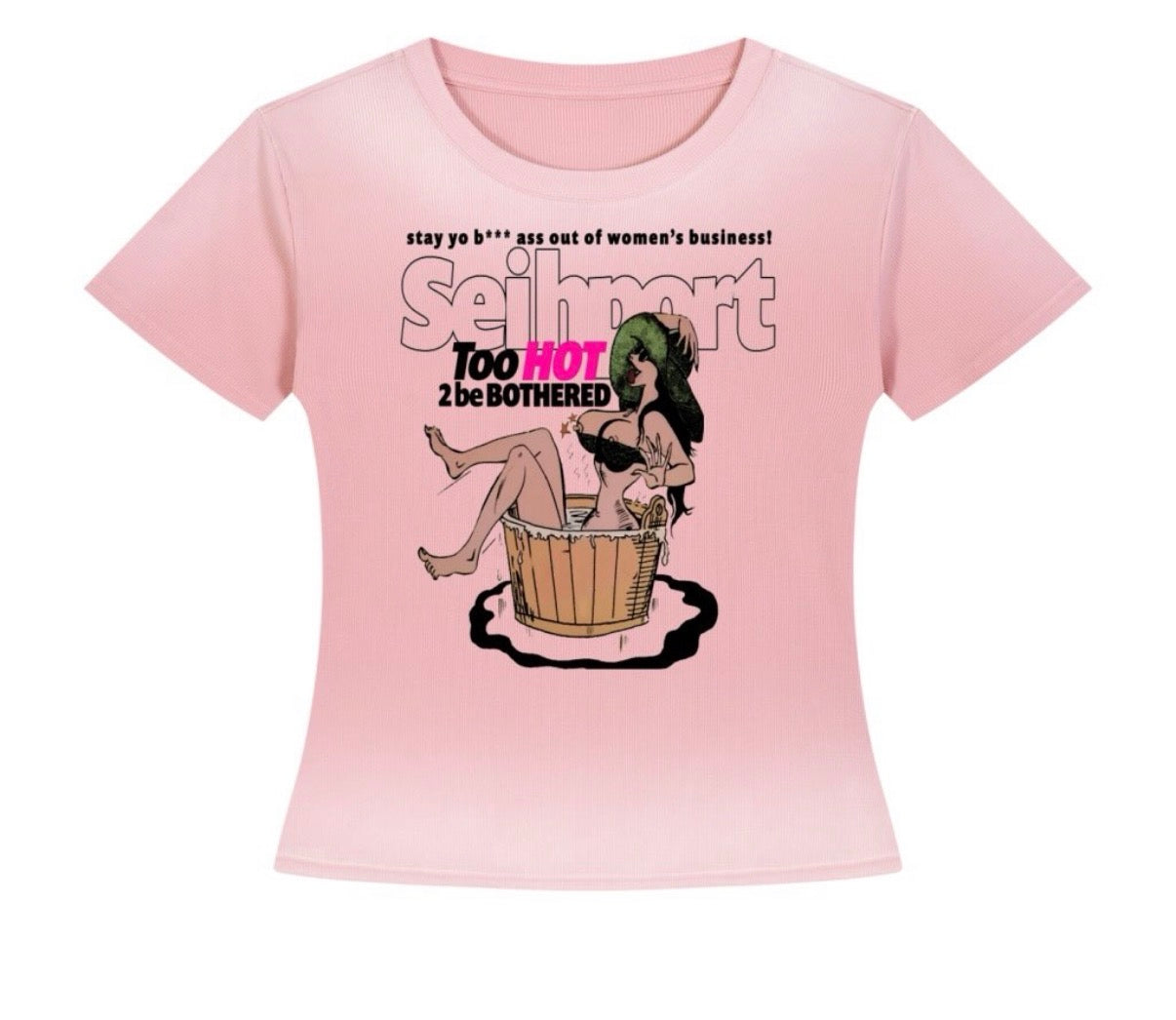 Stay out Women's Business! Baby Tee