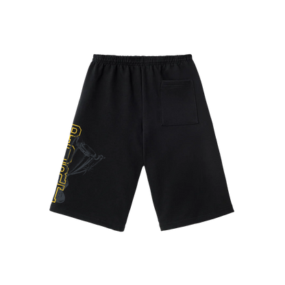 Black Port Sweat Shorts