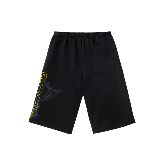 Black Port Sweat Shorts