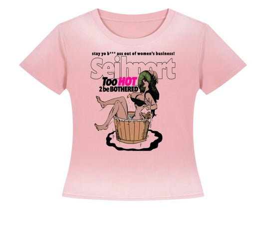 Stay out Women's Business! Baby Tee