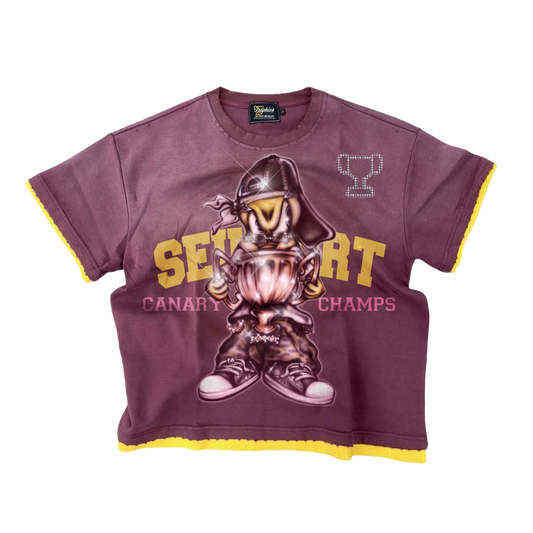 Canary Champs 2 Panel Tee