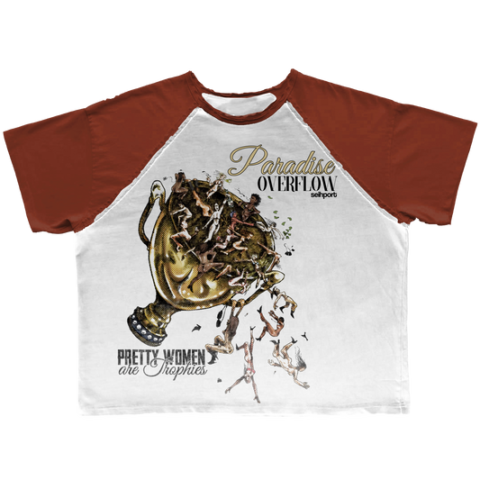 Paradise Overflow Raglan Tee